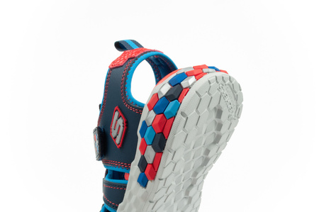 Skechers Kindersandalen [402213L/NVRD], Marineblau.