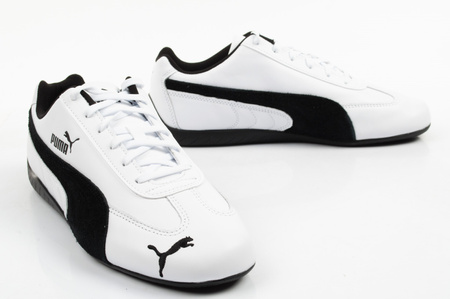 Puma Speedcat Herren-Sneaker aus schwarzem Leder