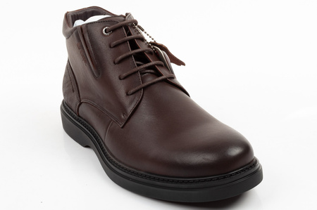 Elegante Herren-Ankle-Boots aus braunem Leder von Lee Cooper