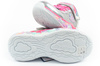 Skechers S Lights LED-Sneaker für Mädchen mit Klettverschluss, Grau