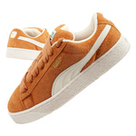 Puma Suede XL Hairy Sneaker, modisches Leder, Braun [397241 04]