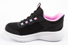 Skechers Bounder Pro Slip-Ins Kinder-Sneaker, Schwarz