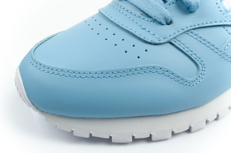 Reebok Classic Damen-Sportschuhe, blaue Sneaker, modisches Leder