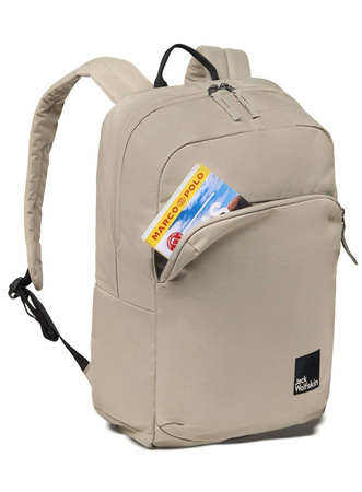 Jack Wolfskin Terraview Sportrucksack für Schule und Reisen in Beige