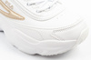 Fila Skye ZP Damen-Sneaker, modisches Weiß, leicht