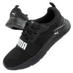 Puma Wired Run [374216 01] Kinder Sportschuhe, schwarz.