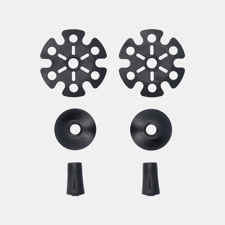 CMP Aluminium-Trekkingstöcke, leichte Nordic-Walking-Stöcke, Pink, Schwarz