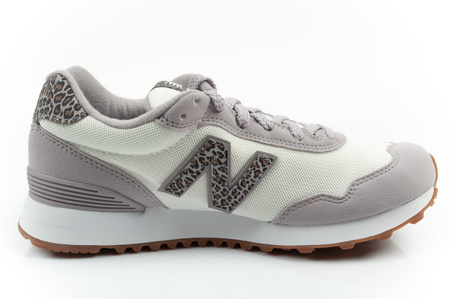 New Balance 515 Damen-Sneaker, modisch, atmungsaktiv, Grau-Leopard