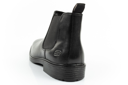 Skechers Herren Chelsea Boots Miller-Boris Elegantes Leder