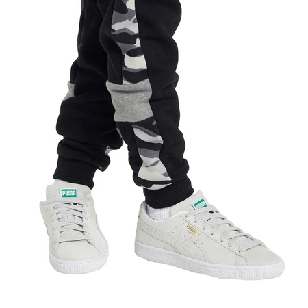 Puma ESS+ Kinder Jogginghose [847344 01] Schwarz, Camouflage.