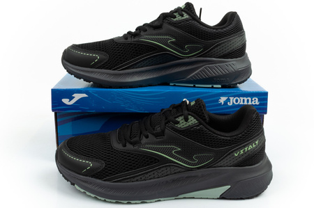 Joma Vitaly Herren-Laufschuhe, leicht, bequem und strapazierfähig, Schwarz