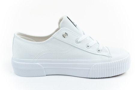 Lee Cooper Damen Sport-Sneaker [LCW-25-02-3325L] Plateau, weiß.