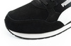 Puma ST Runner v4 Herren-Sneaker aus schwarzem Leder