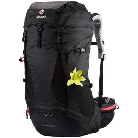 Deuter Futura 28 SL Sportrucksack für Trekking und Klettern, Schwarz
