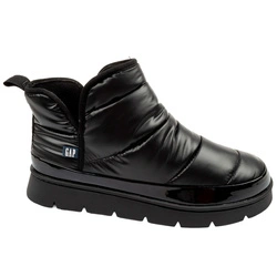 GAP Damen-Stiefeletten Alabama, Schwarz, zum Hineinschlüpfen