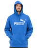 Puma Herren-Kapuzenpullover aus blauer Baumwolle mit Kängurutasche Puma Kapuzenpullover.