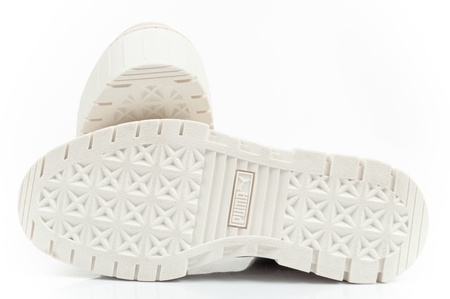 Puma Mayze Chelsea Wildleder Damen Stiefeletten [382829 02], Creme.