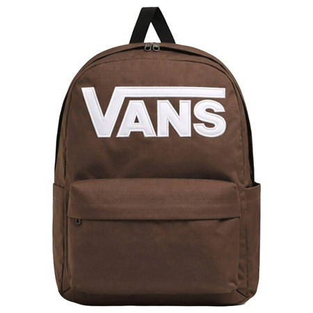 Vans Old Skool Drop Schulrucksack, Sportliches Braun, Klassischer City-Style, 22 l