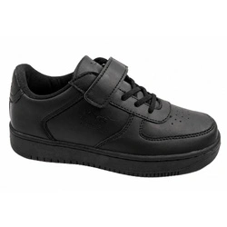 Levi's Union SE Kinder-Sportschuhe mit Klettverschluss, schwarz
