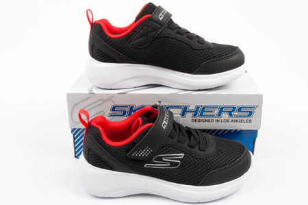 Skechers Selectors Leichte Kinder-Sportschuhe, Modisches Schwarz