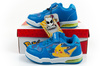 Leomil Kinder-Sportschuhe, leichte Pokémon-Sneaker mit Klettverschluss und LED-Beleuchtung (hellblau)