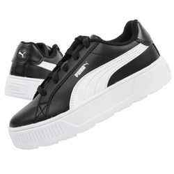 Puma Karmen Kindersportschuhe [387375 02], Schwarz und Weiß.