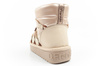 D.Franklin Damen Winterstiefel, modische, isolierte Stiefeletten in Gold