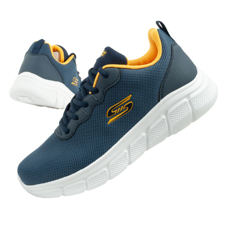 Skechers Bobs B Flex Icy Edge [118109/NVY] Herren Sportschuhe, Marineblau.