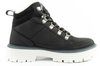 O'Neill Damen Winter-Wanderstiefel, gefütterte Stiefeletten, modisches Schwarz-Weiß
