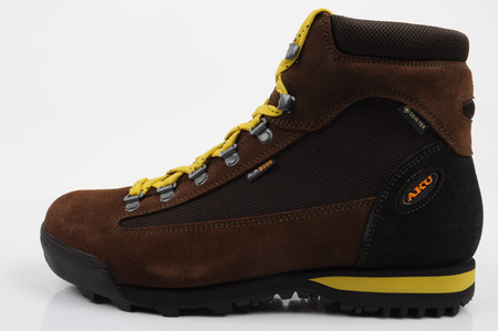 Aku Damen-Trekkingschuhe Slope GTX aus Leder, knöchelhoch, braun