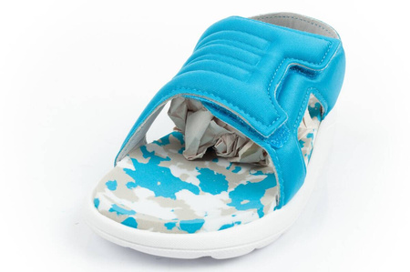 Adidas Comfort Kindersandalen [FY8861], blau.