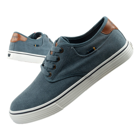 Wrangler Calypso Derby Herren-Sneaker, Blau, Komfortabel