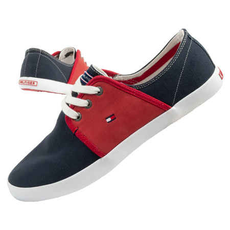 Tommy Hilfiger Herren Sportschuhe Sneakers modisch bequem marineblau [FM56819315 611]