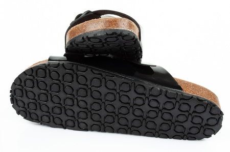Abeba Sandalen Arbeit Flip Flops Schwarz [8088]