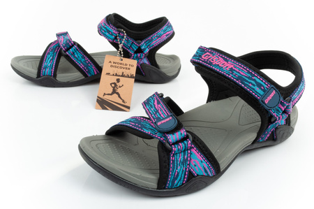 Damen Sportschuhe Sandalen Grisport [GR-25-34-9024L], blau.