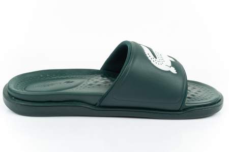 Lacoste Croco Dualiste [202D2] grüne Flip-Flops.