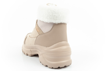 Lee Cooper Damen Winter-Wanderschuhe, isoliert, Beige