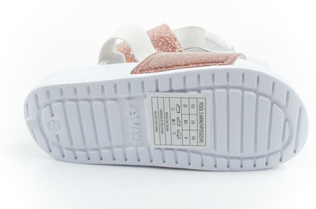 Levi's Pool S Mini Pink Glitter Kindersandalen
