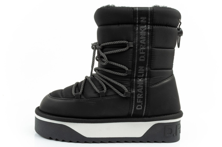 D. Franklin Damen-Winterstiefel in Schwarz