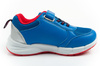 Leomil Kinder-Sneaker Super Mario mit LED-Lichtern und Klettverschluss, Blau