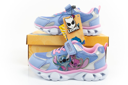 Leomil Stitch Leichte Kinder-Sneaker mit Klettverschluss