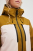 O'Neill Damen-Winterjacke für Snowboarden, GTX RECCO Ski, Pink und Braun