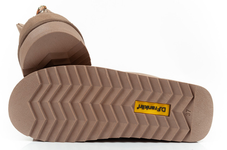 D.Franklin Damen-Winterschuhe [DFSH375003-TAUP], braun.