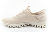 Skechers Glide-Step Damen-Sneaker, bequeme Slipper in Ecru