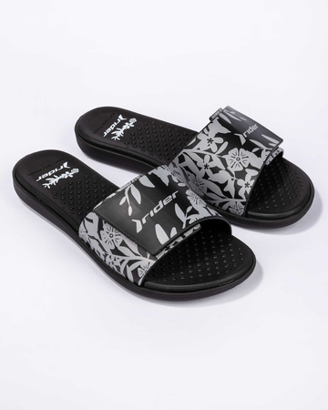 Rider Pool Damen Sport Flip-Flops bequem schwarz modisch für den Strand