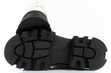 Lee Cooper Damen-Schneestiefel [LCJ-24-47-3142L], weiß.