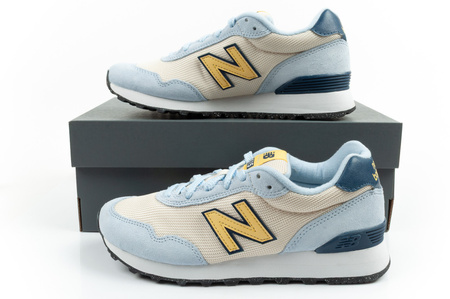 New Balance 515 Damen-Sneaker, modisch, atmungsaktiv, Blau, Gelb