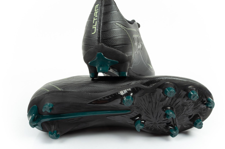 Puma Ultra 6 Play FG/AG Fußballschuhe für festen Boden, Schwarz