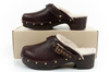 Scholl Iconic [F298121011] Clogs, braun.
