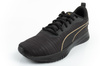 Puma Flyer Flex Sport-Schuhe Sneakers Damen leicht bequem schwarz